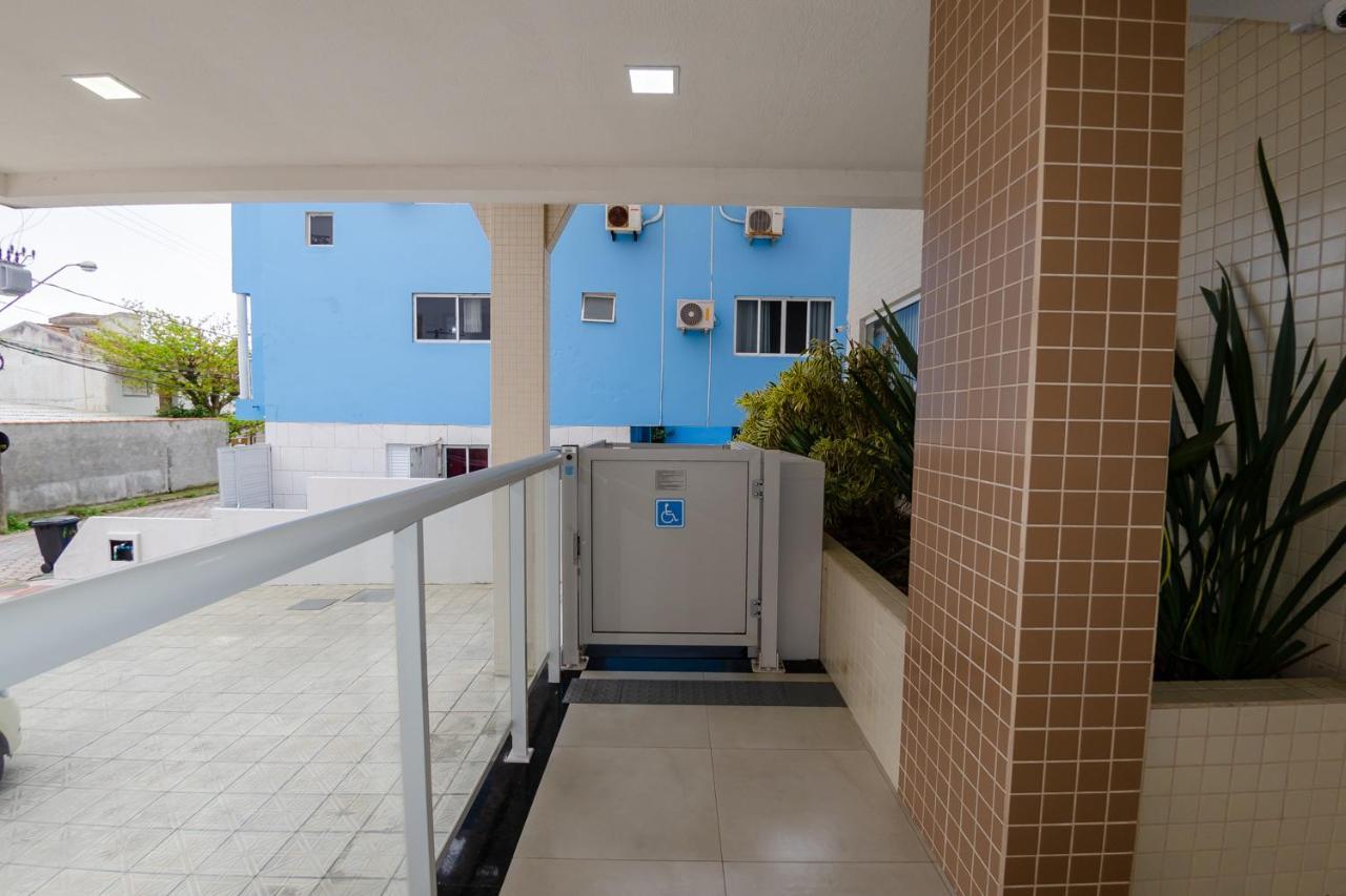 Apartamento A 30M Da Praia Com Ampla Vista Mar Florianópolis Exteriör bild